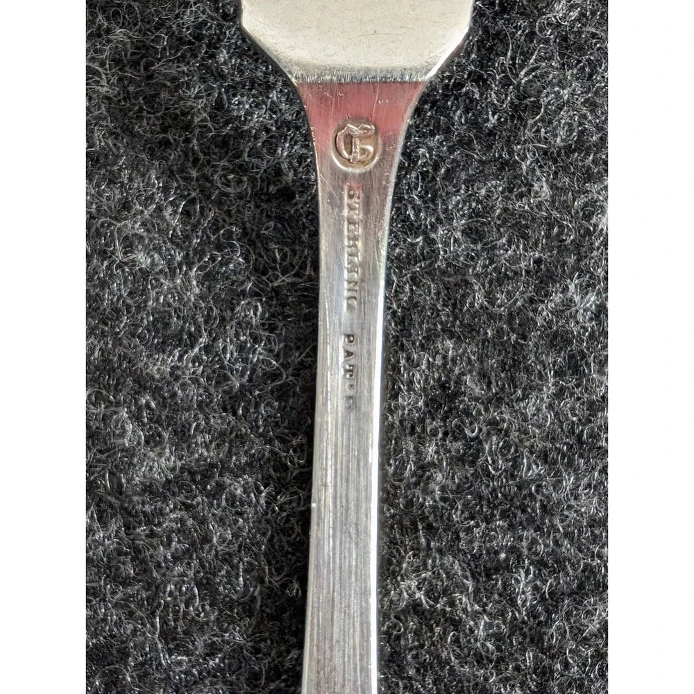 Durgin Gorham Fairfax Sterling Silver Butter Spreader Monogram HML 1910 6.75 In